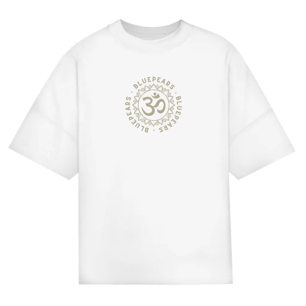 Om – Herren Oversize T-Shirt aus Bio-Baumwolle.