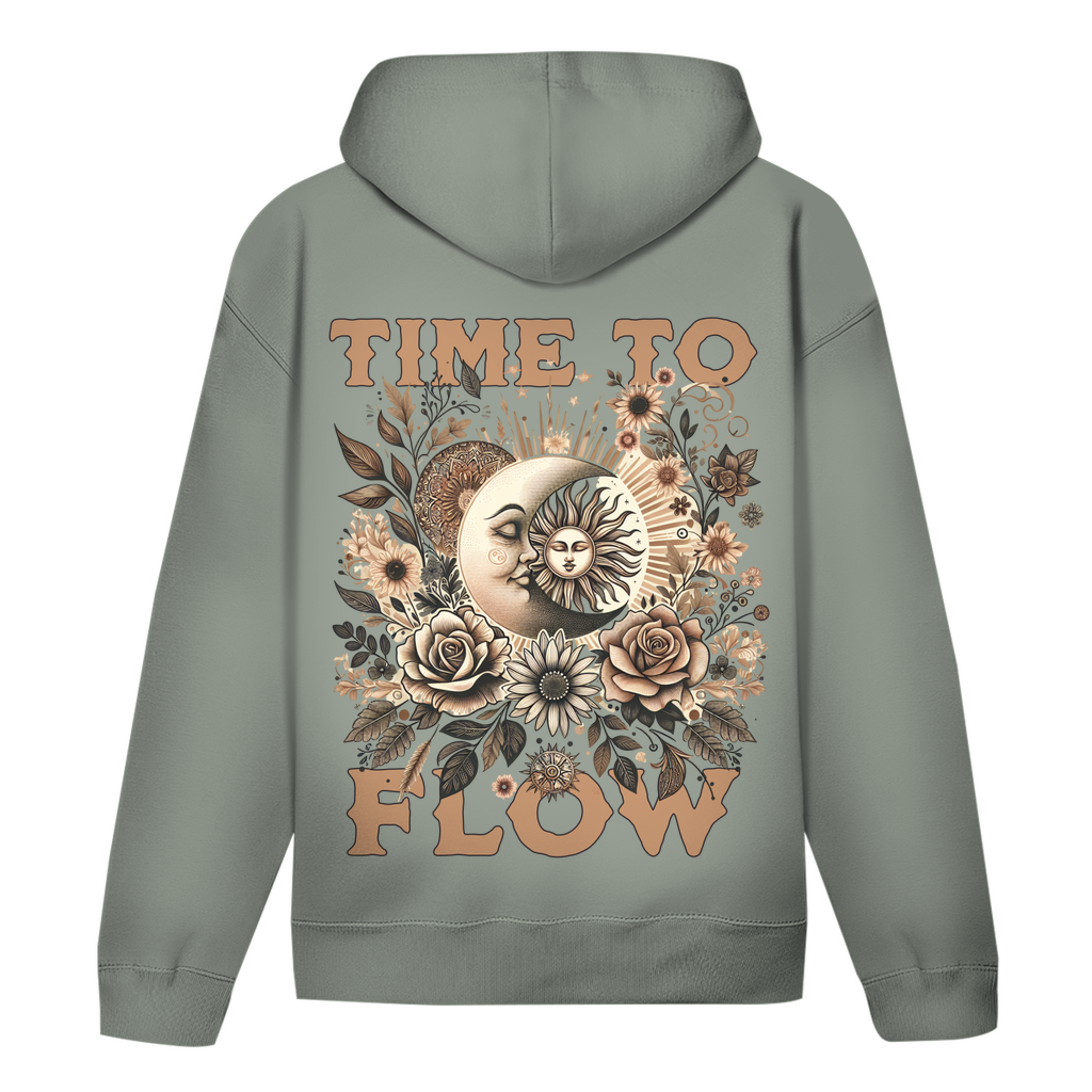 Time To Flow Bio Hoodie BluePears