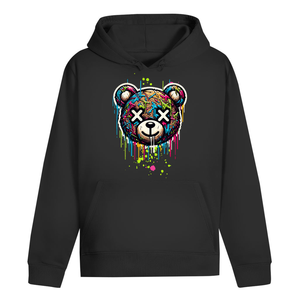 Melted Teddy Bio Hoodie BluePears