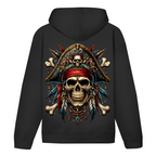 Pirate Skull Bio Hoodie BluePears