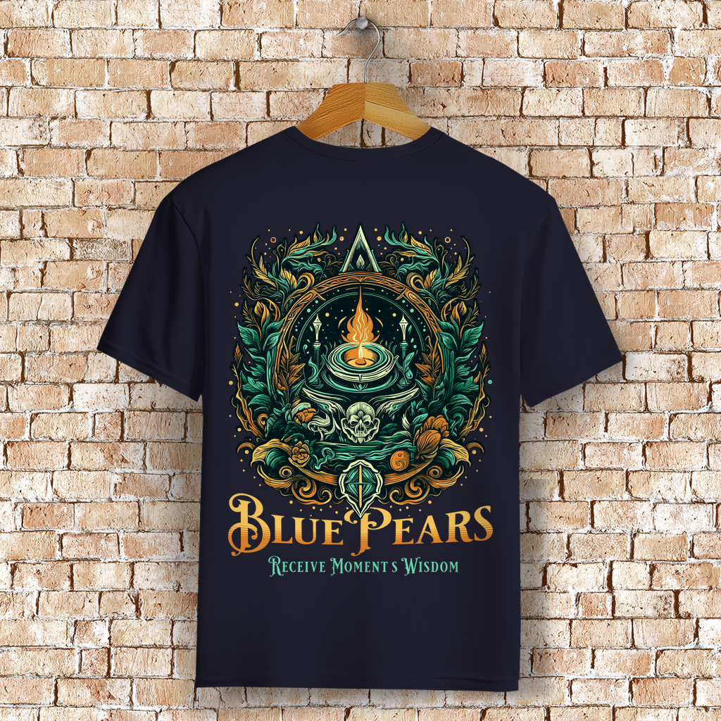 Receive Moment’s Wisdom Bio T-Shirt BluePears