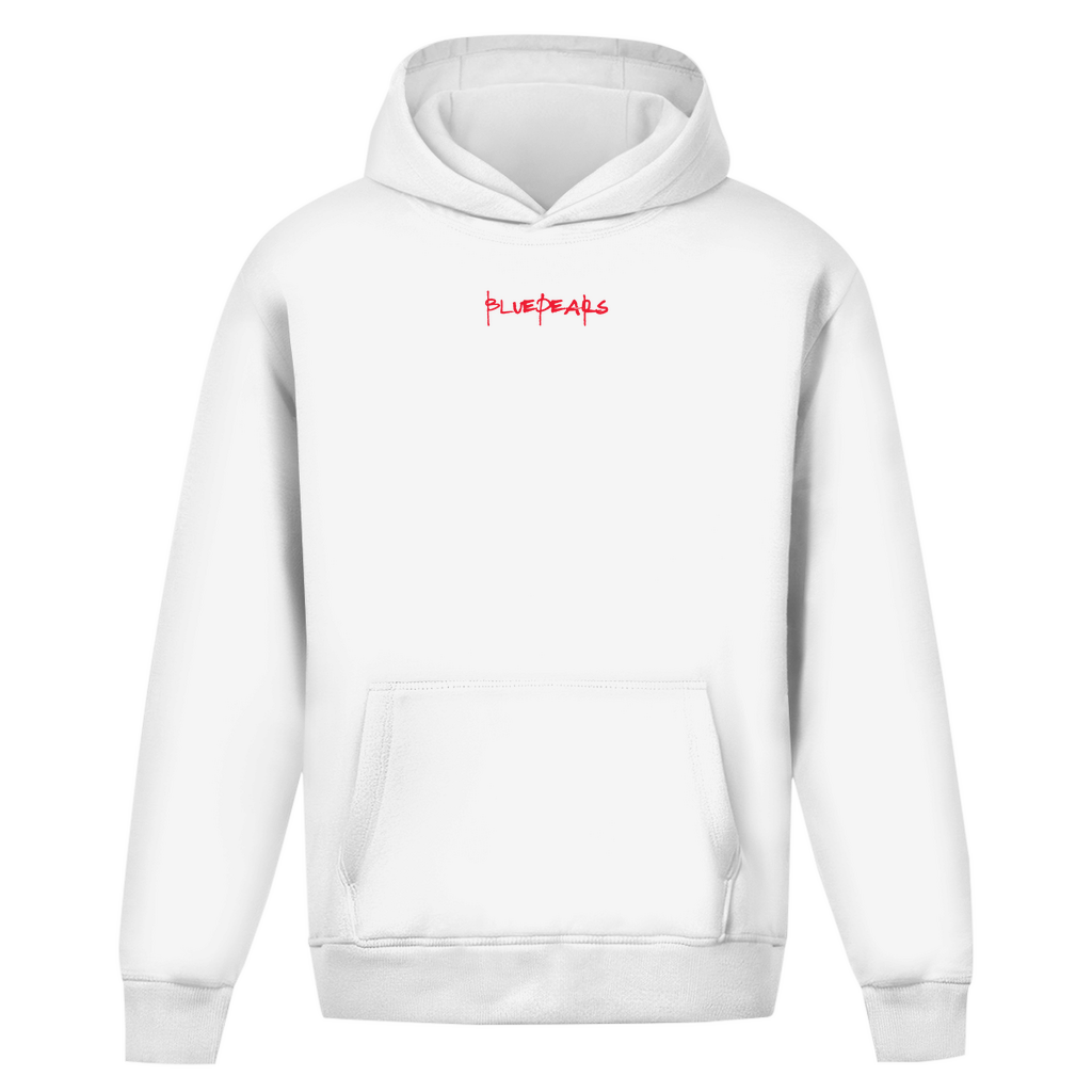 In Greed We Trust Oversize Hoodie BluePears