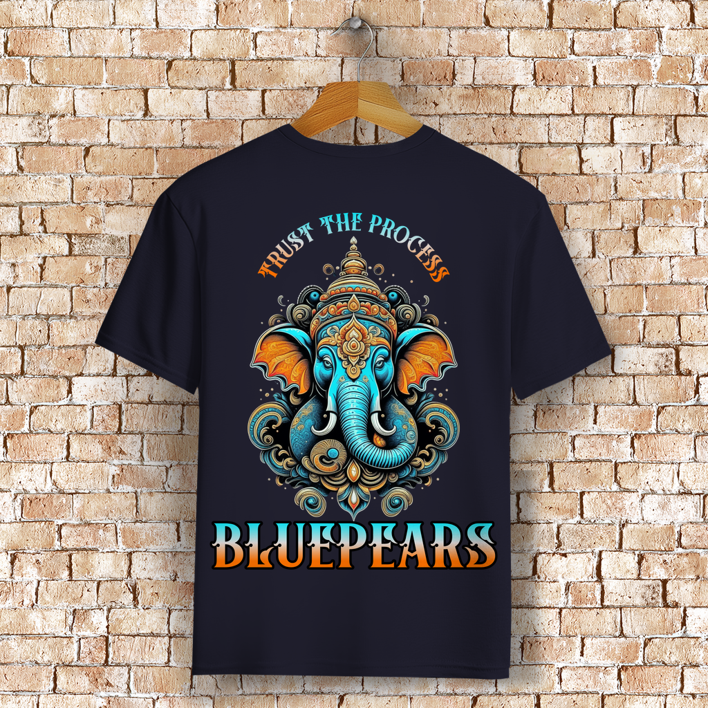 Trust The Process Bio T-Shirt BluePears