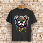 Melted Teddy Bio T-Shirt BluePears