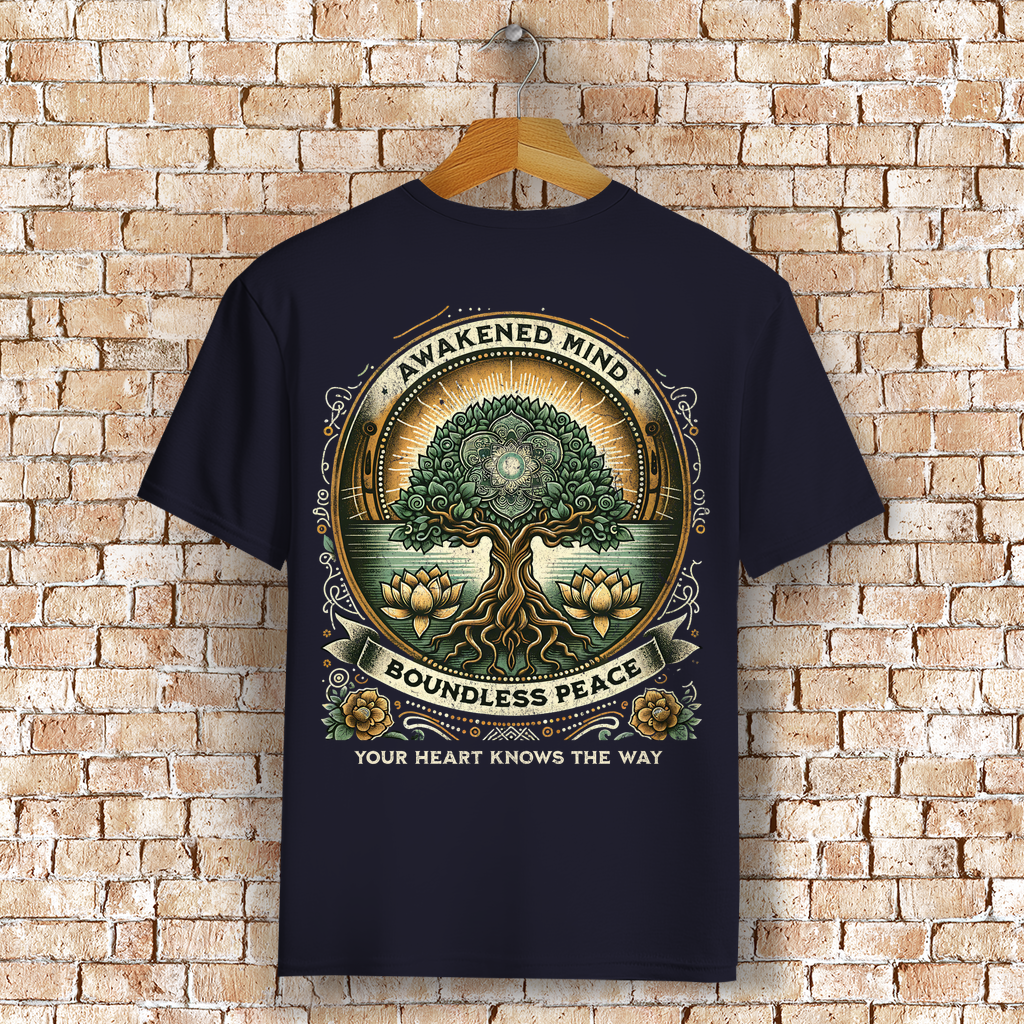 Awakened Mind Bio T-Shirt BluePears