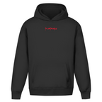 In Greed We Trust Oversize Hoodie BluePears