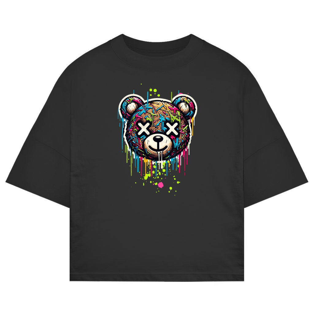 Melted Teddy Oversize T-Shirt BluePears
