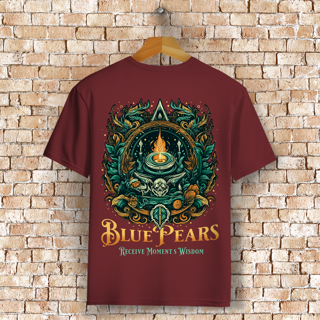 Receive Moment’s Wisdom Bio T-Shirt BluePears