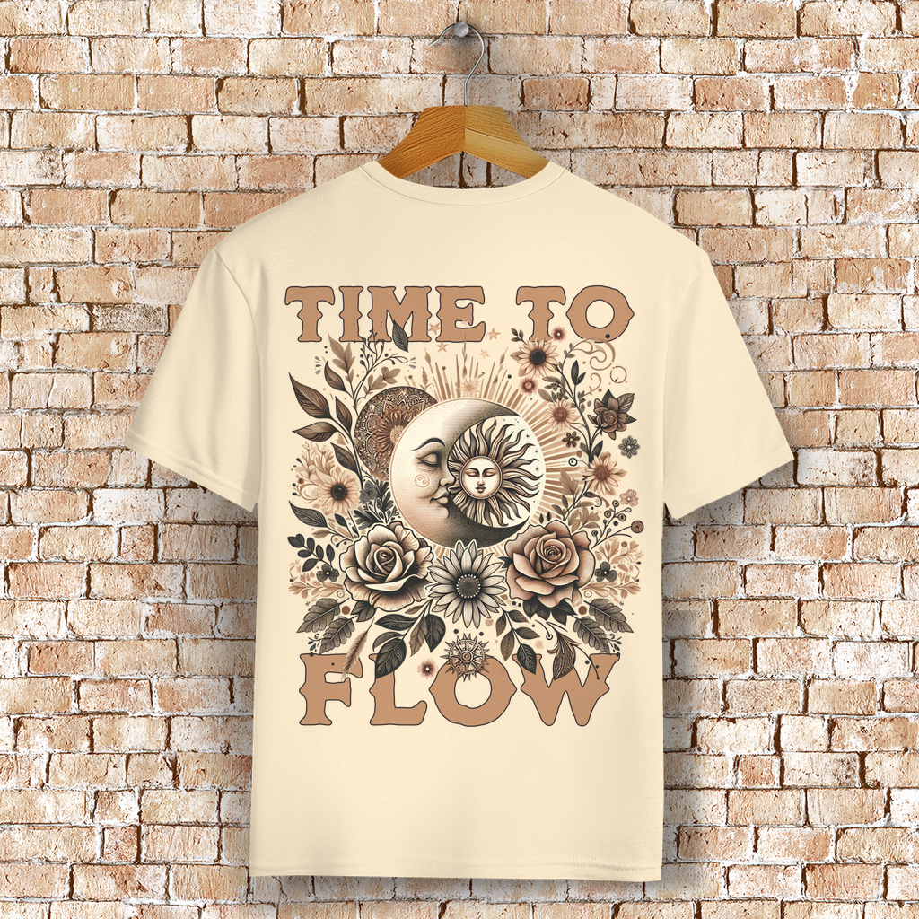 Time To Flow Bio T-Shirt BluePears