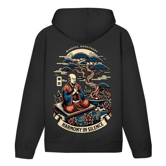 Mindful Sanctuary Bio Hoodie BluePears
