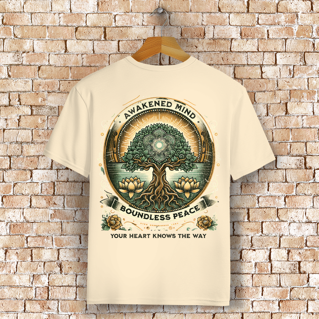 Awakened Mind Bio T-Shirt BluePears