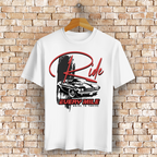 Ride Every Mile Bio T-Shirt BluePears