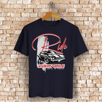 Ride Every Mile Bio T-Shirt BluePears