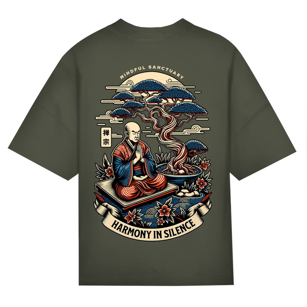 Mindful Sanctuary Bio Oversize T-Shirt BluePears