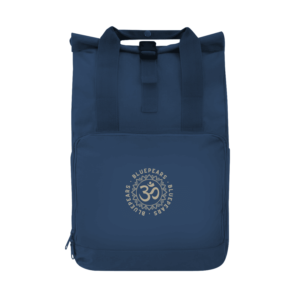 Om - Rolltop Rucksack BluePears