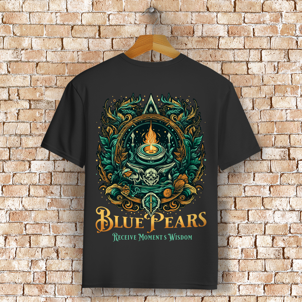 Receive Moment’s Wisdom Bio T-Shirt BluePears