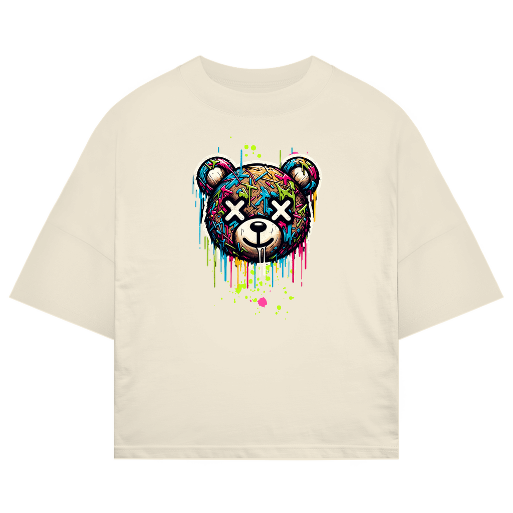 Melted Teddy Oversize T-Shirt BluePears