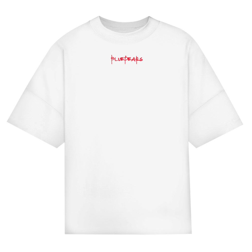 In Greed We Trust Bio Oversize T-Shirt BluePears