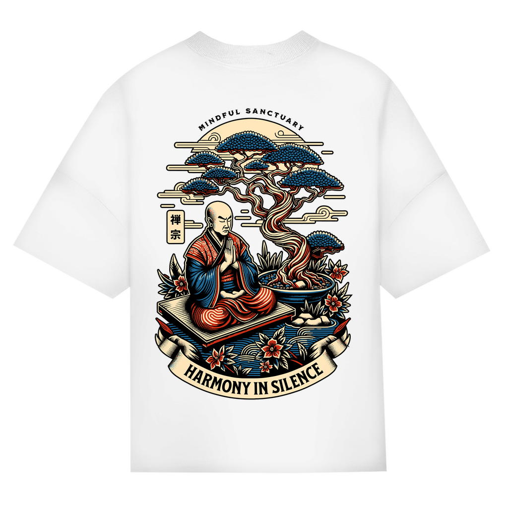Mindful Sanctuary Bio Oversize T-Shirt BluePears
