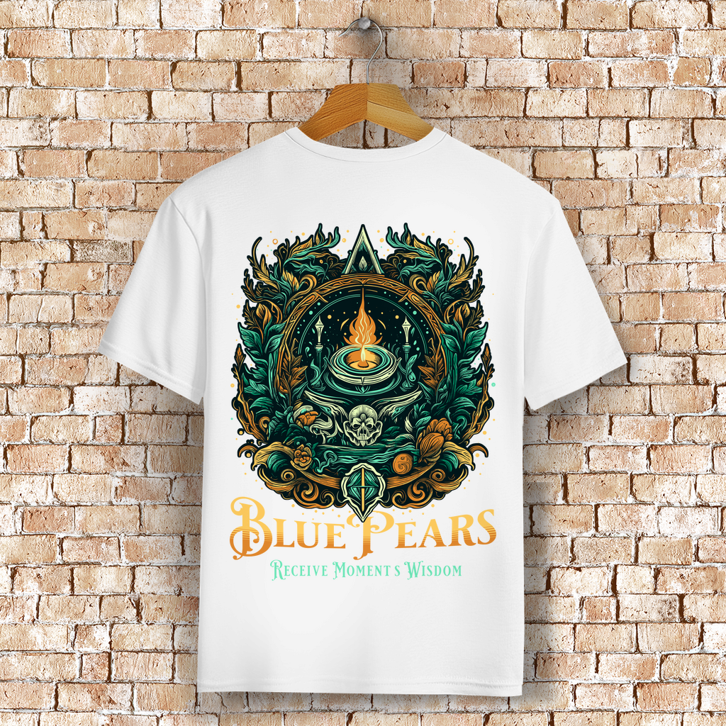 Receive Moment’s Wisdom Bio T-Shirt BluePears