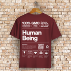Human Being Bio T-Shirt BluePears