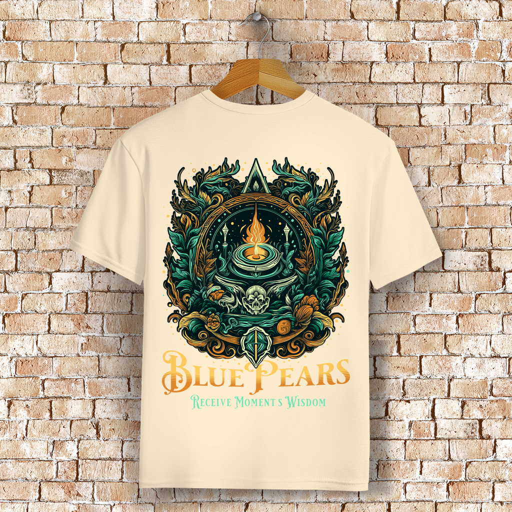 Receive Moment’s Wisdom Bio T-Shirt BluePears