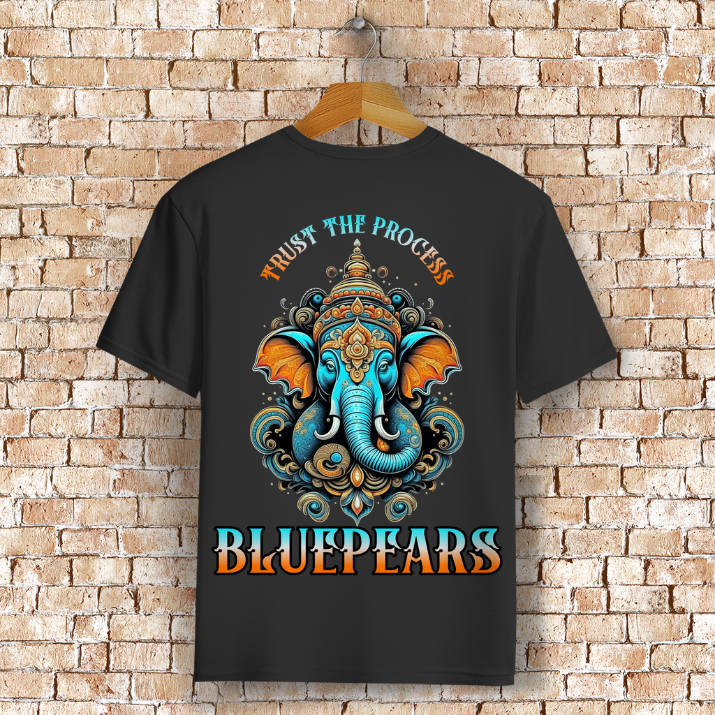 Trust The Process Bio T-Shirt BluePears
