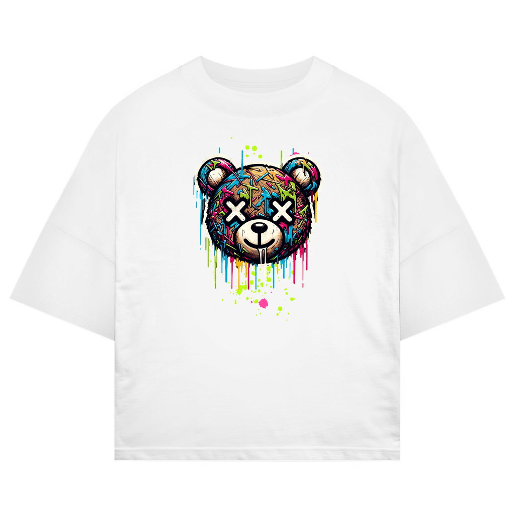 Melted Teddy Oversize T-Shirt BluePears