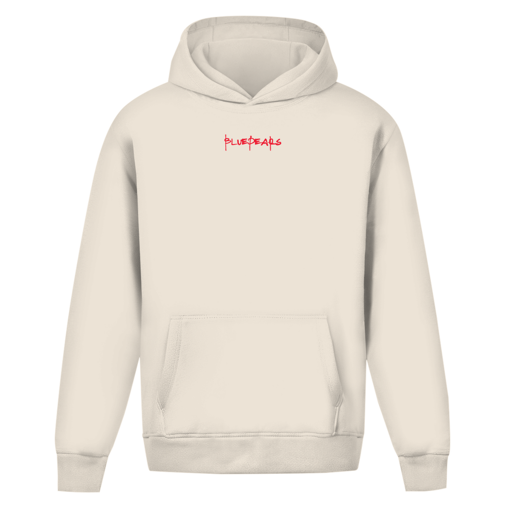 In Greed We Trust Oversize Hoodie BluePears