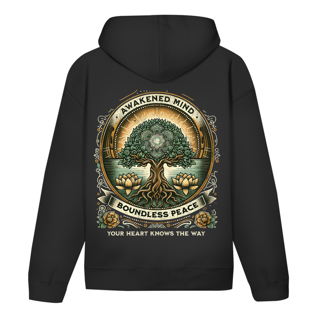 Awakened Mind Bio Hoodie BluePears