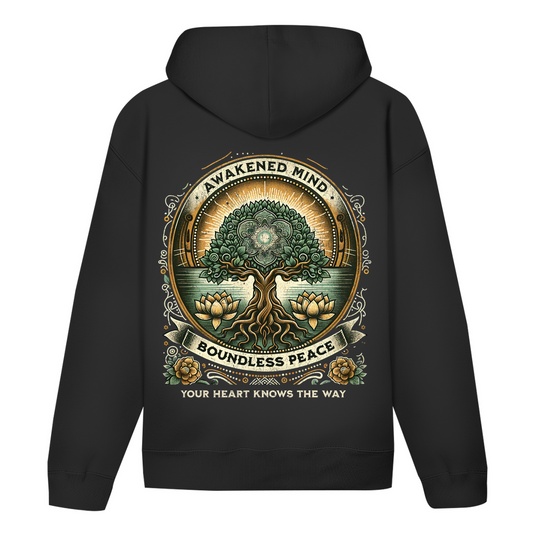 Awakened Mind Bio Hoodie BluePears