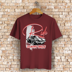 Ride Every Mile Bio T-Shirt BluePears