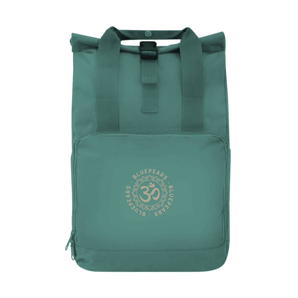 Om - Rolltop Rucksack BluePears
