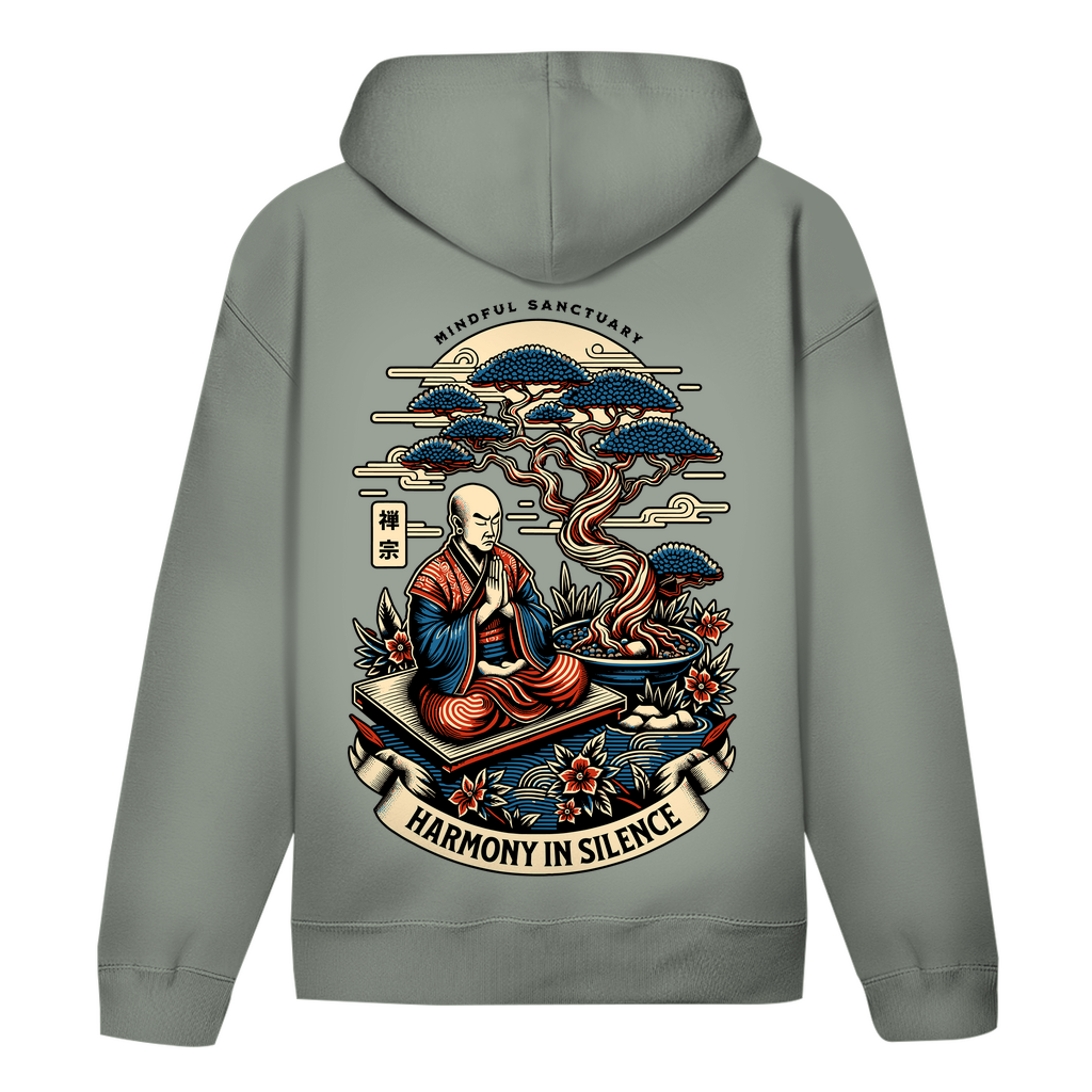 Mindful Sanctuary Bio Hoodie BluePears