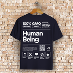 Human Being Bio T-Shirt BluePears