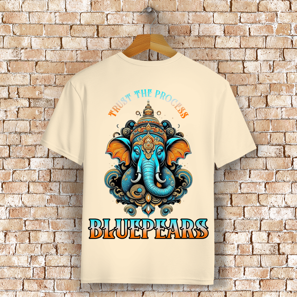 Trust The Process Bio T-Shirt BluePears