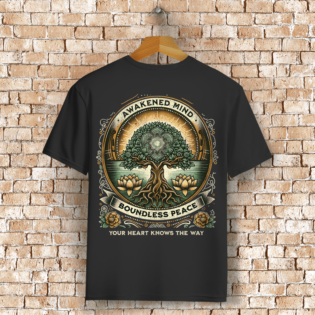 Awakened Mind Bio T-Shirt BluePears