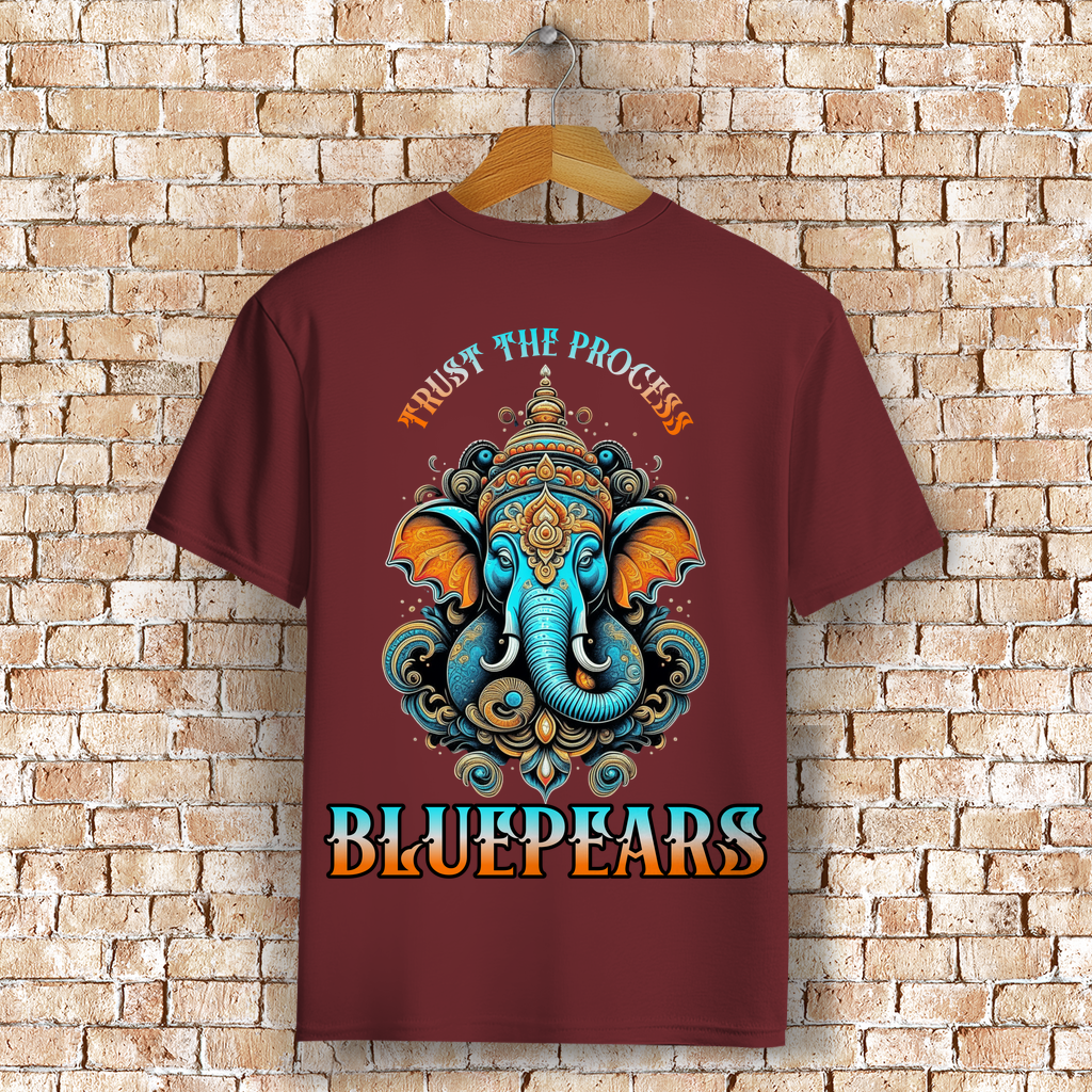 Trust The Process Bio T-Shirt BluePears