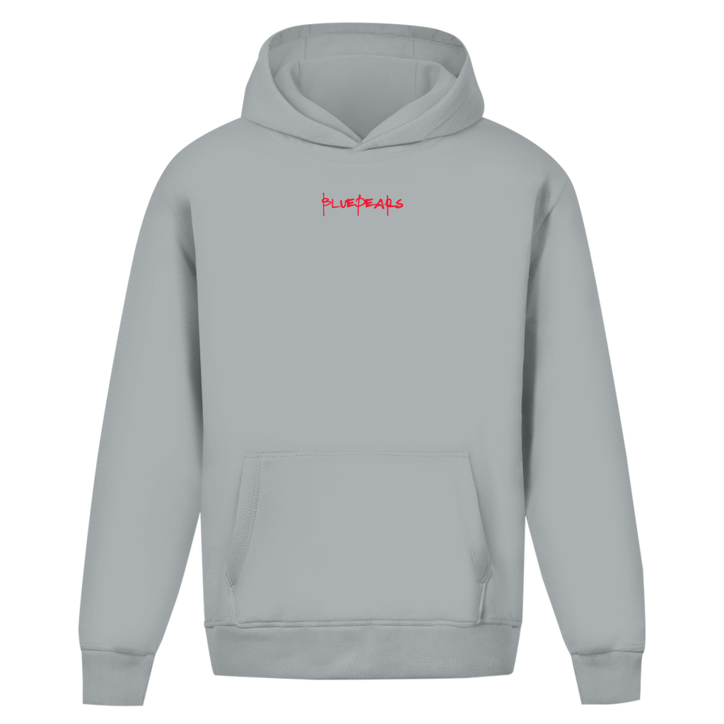 In Greed We Trust Oversize Hoodie BluePears