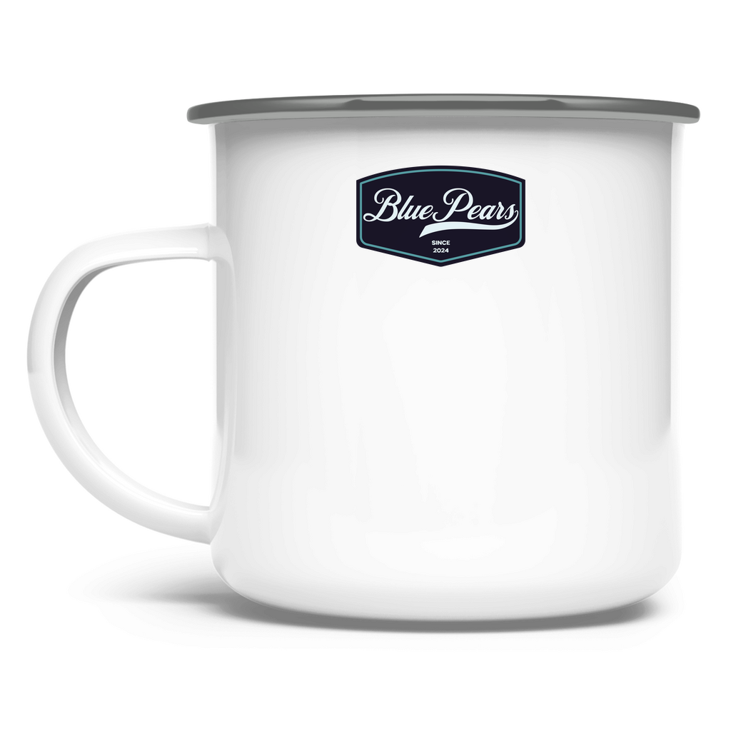Coffee is the Key Emaille Tasse BluePears