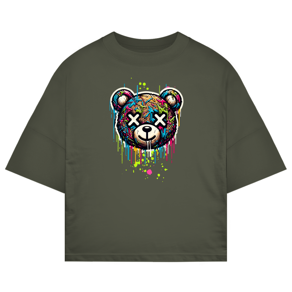 Melted Teddy Oversize T-Shirt BluePears