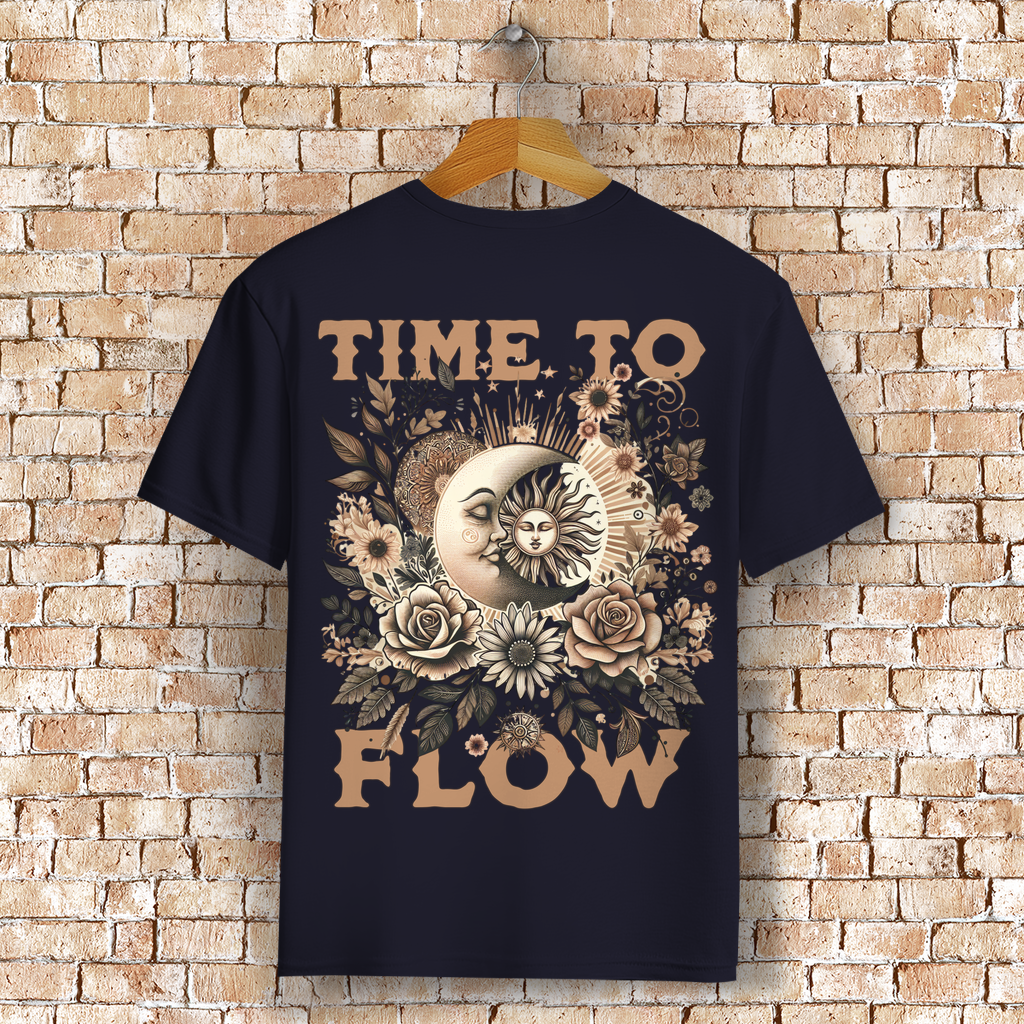 Time To Flow Bio T-Shirt BluePears