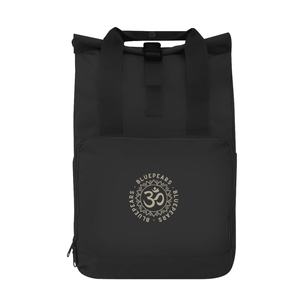Om - Rolltop Rucksack BluePears
