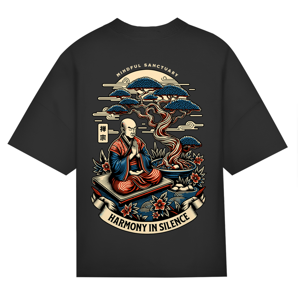 Mindful Sanctuary Bio Oversize T-Shirt BluePears