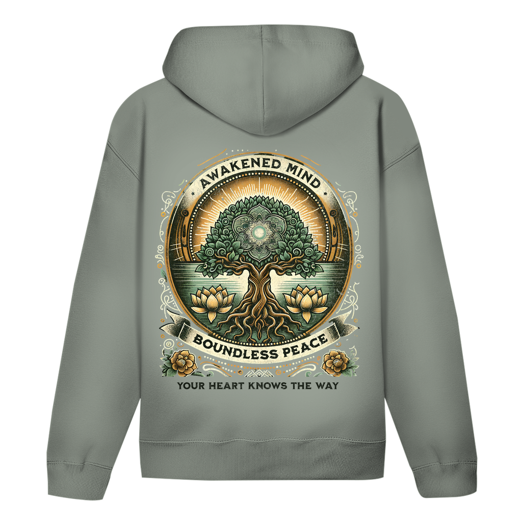 Awakened Mind Bio Hoodie BluePears