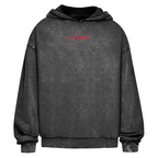 Samurai Gesha Washed Hoodie BluePears