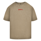 Peace Live Consciously Washed T-Shirt BluePears