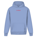 In Greed We Trust Oversize Hoodie BluePears