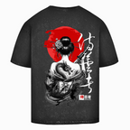 Samurai Gesha Washed T-Shirt BluePears