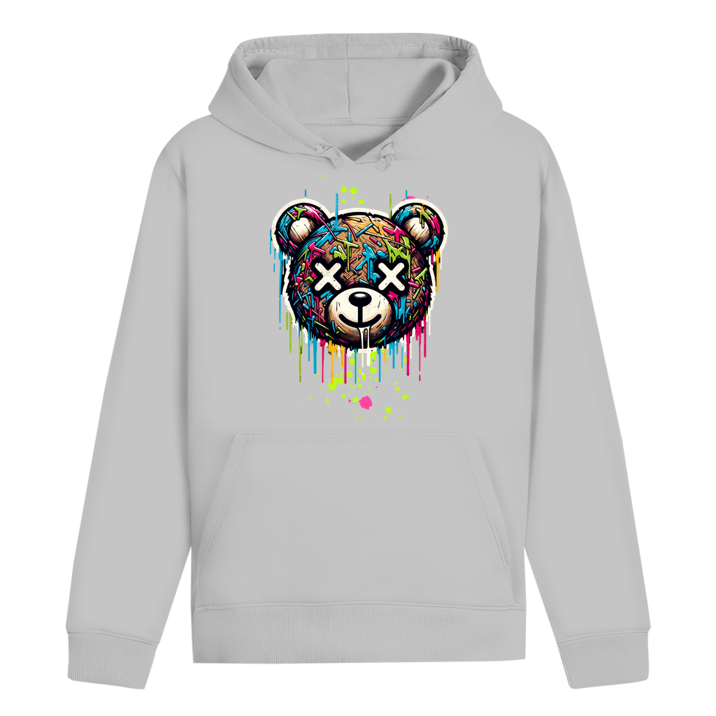 Melted Teddy Bio Hoodie BluePears